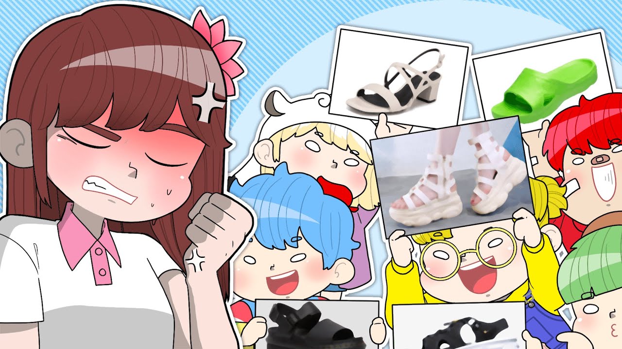 *생방 하이라이트* 장마철 신발이 다 젖어버린 연비, 연비 샌들을 골라주는 착한 멤버들