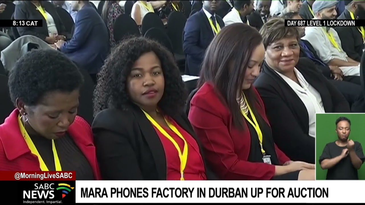 Blame game surfaces as Mara Phones factory in Durban goes up for auction