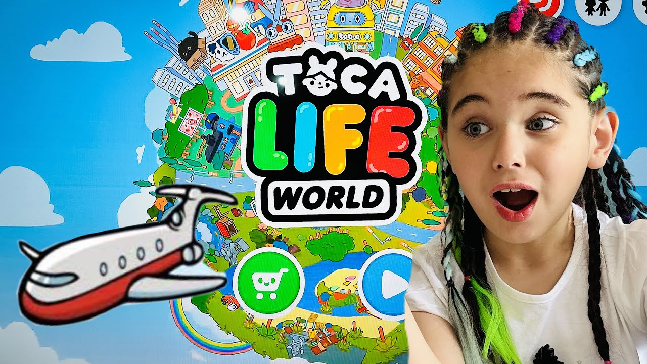 TOCA LİFE WORLD SATIN ALDIĞIMIZ YERLERİ GEZELİM !! HAVA ALANI VE TASARIM MAĞAZASI TURU !!