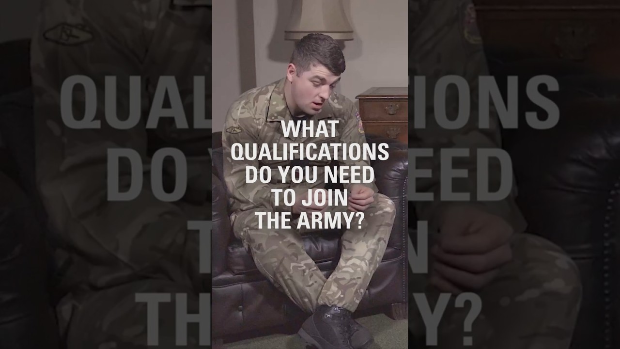 What qualifications do you need to join the Army? - Myth Busting: Army Edition