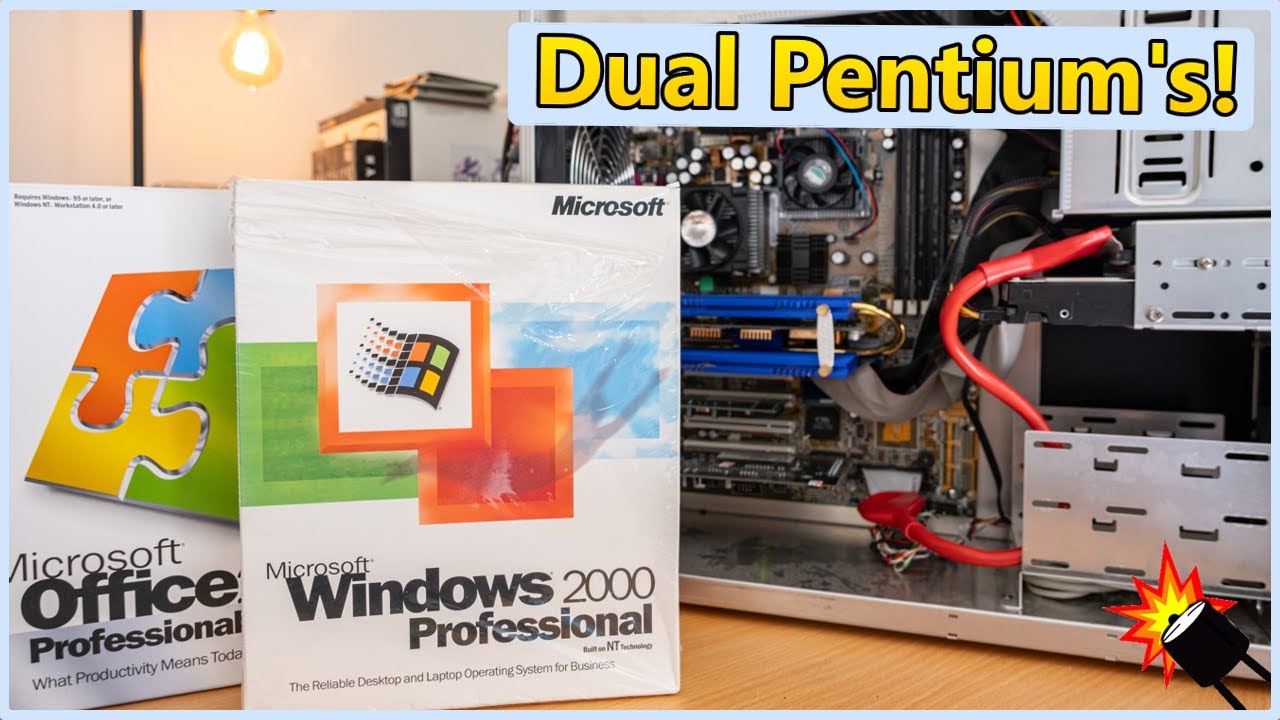 Windows 2000 25th Anniversary! | Dual CPU Build