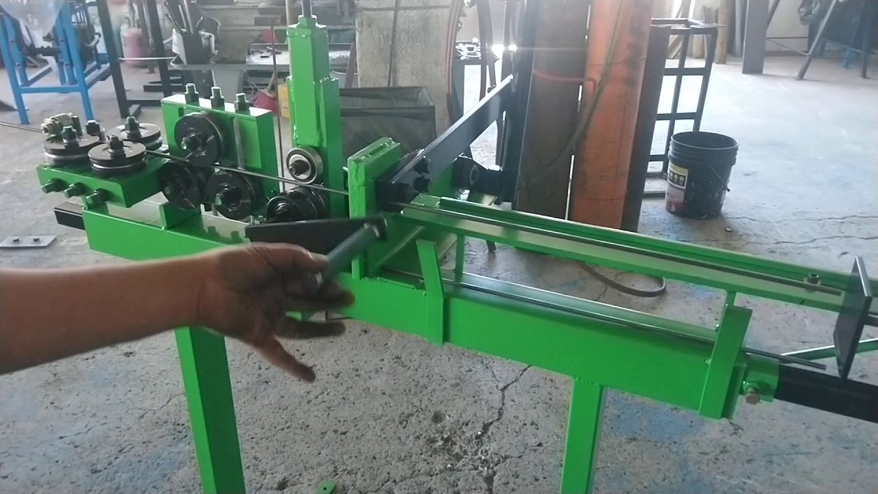 CREAMEX JRJ Wire straighener Machine / Formadora De Estribos Manual