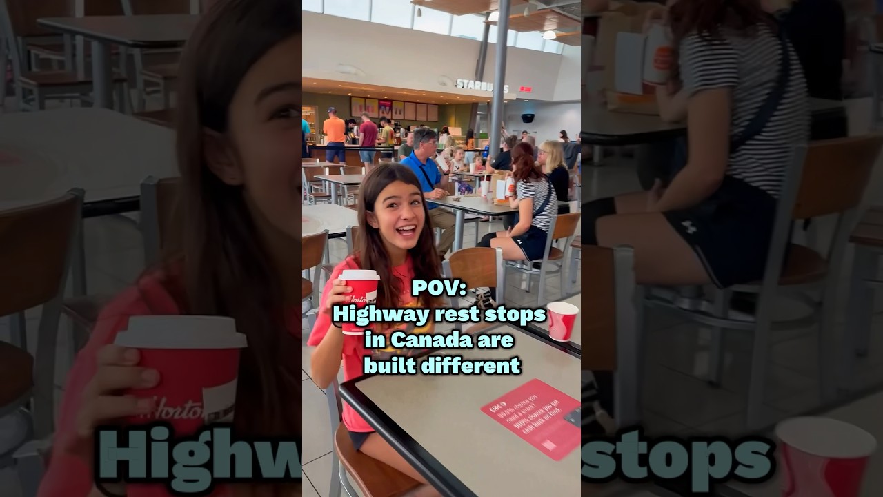 Rest stops in Canada Vs. USA 💯💯