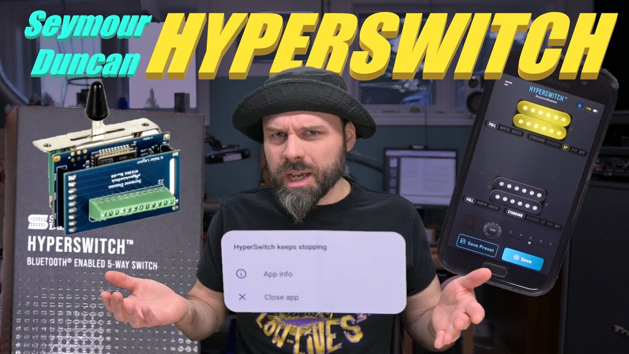 Seymour Duncan HyperSwitch Unboxing, Connecting, & App