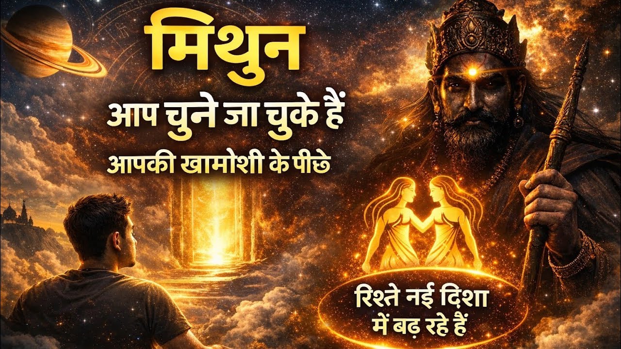 मिथुन राशि आपकी खामोशी के पीछे शनि का वह संकेत है जो आपकी पूरी पहचान बदलने वाला है