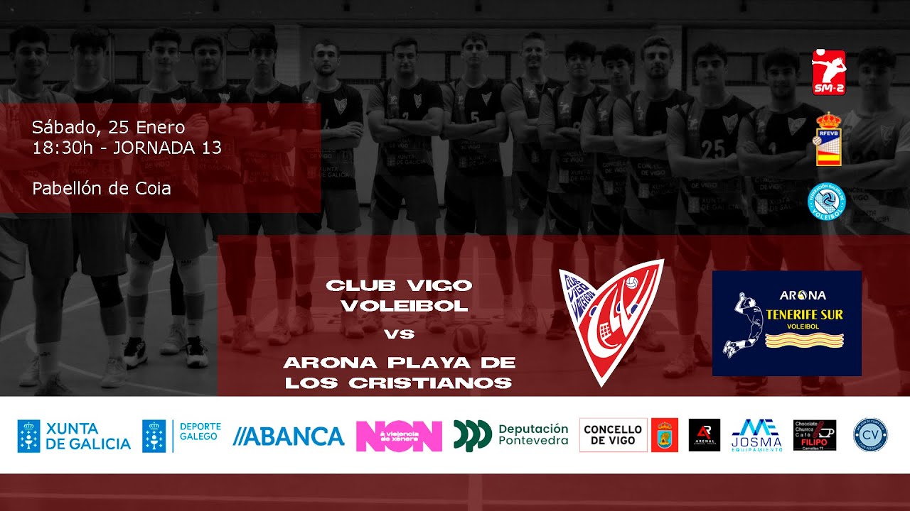CLUB VIGO VOLEIBOL vs ARONA PLAYA CRISTIANOS