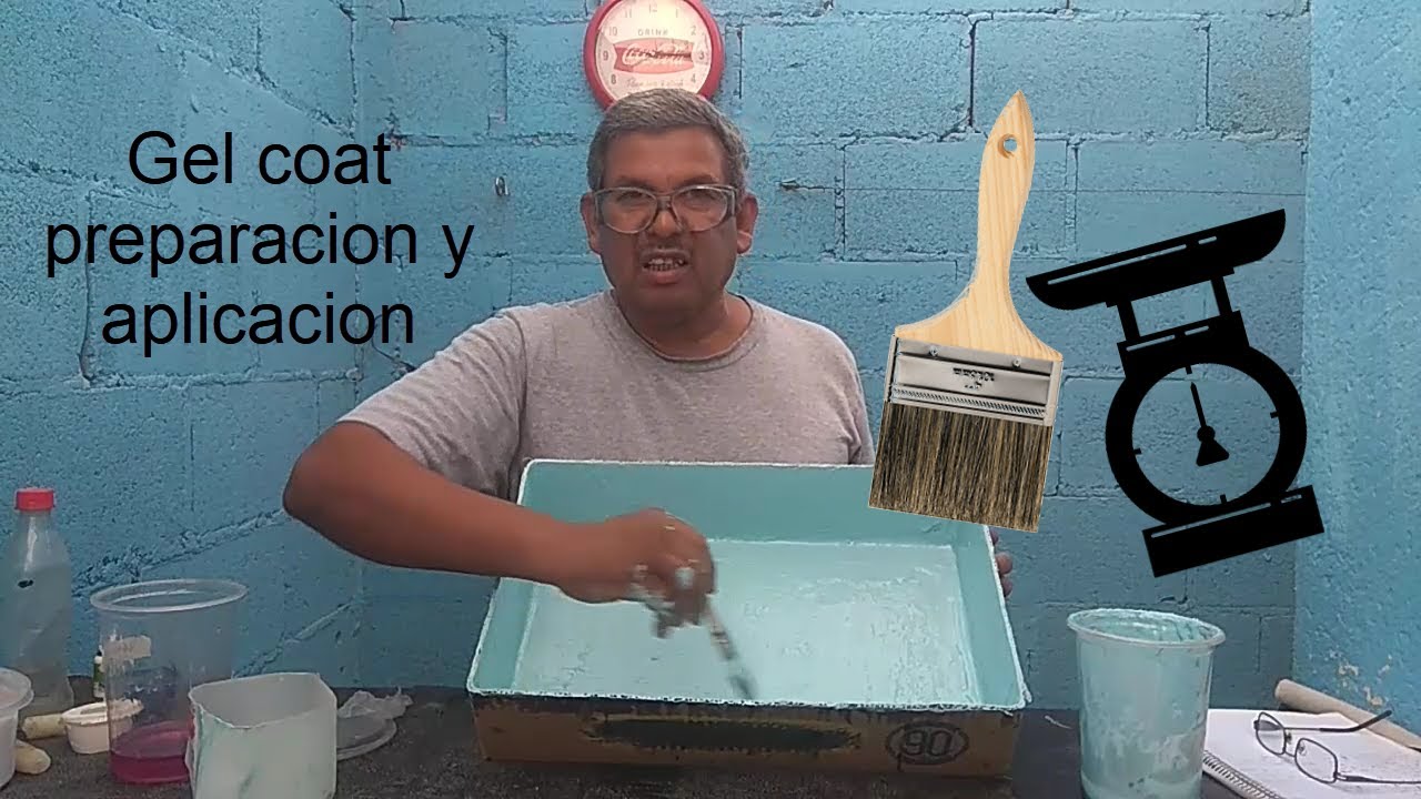 Gel coat preparación y aplicación