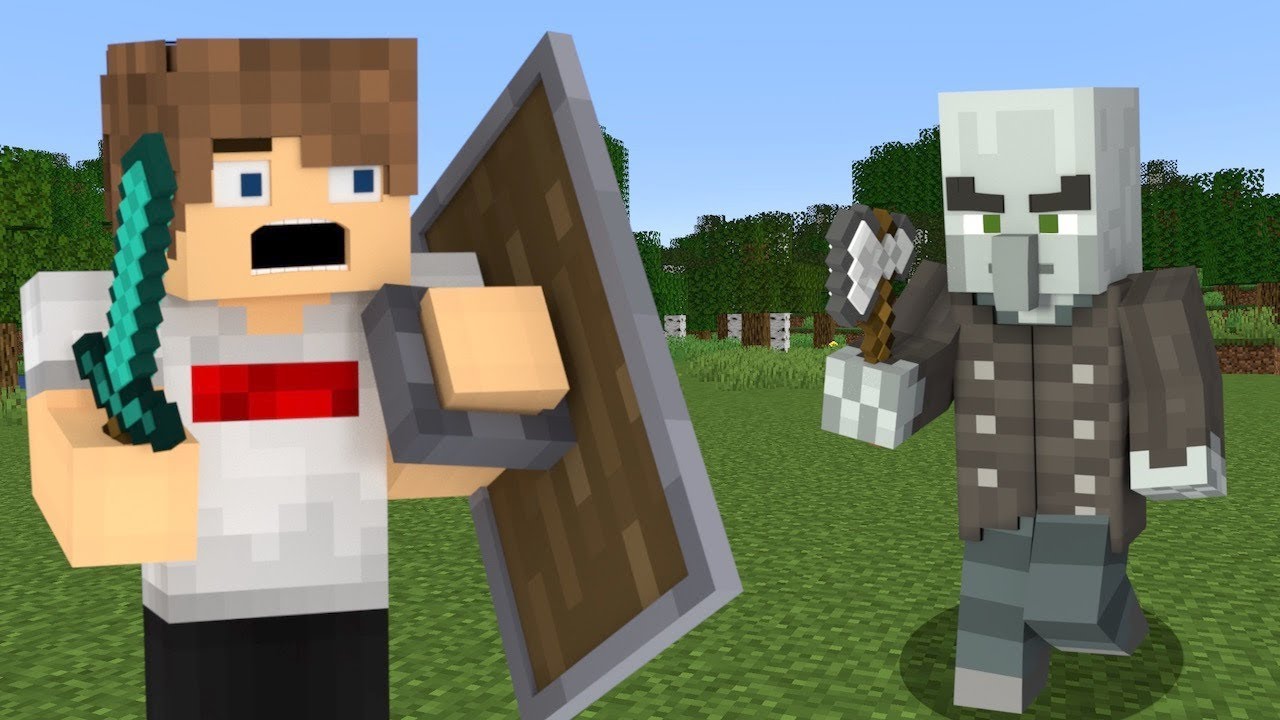 Minecraft Kaimas ir Plėšikavimas #5
