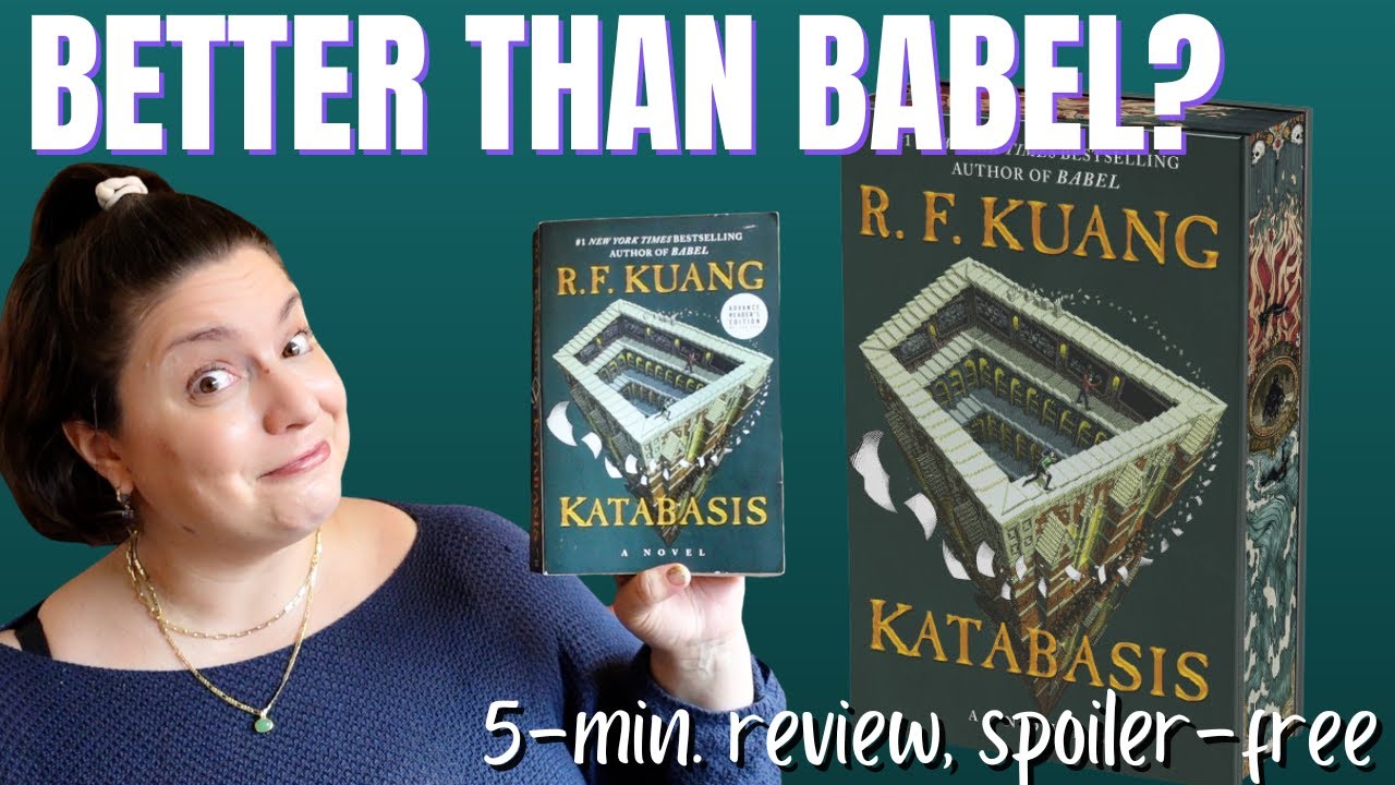 Katabasis by R.F. Kuang Spoiler-Free Book Review | 5-Minute Book Reviews