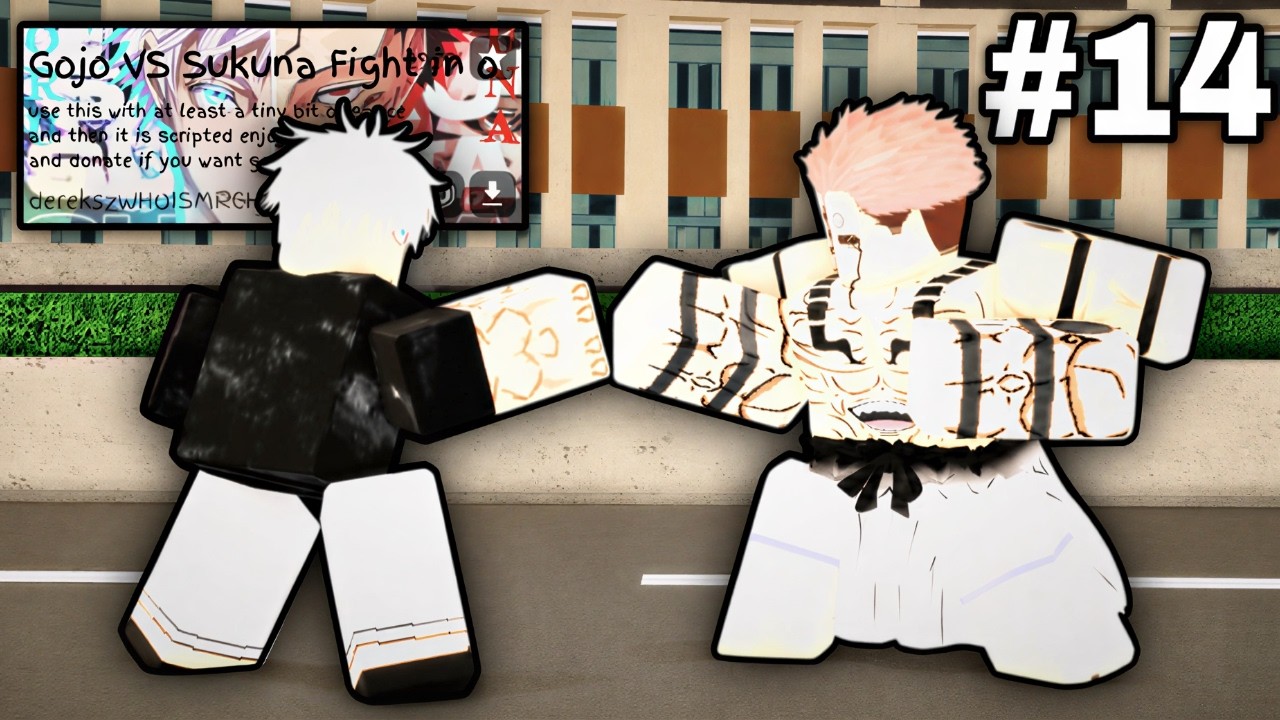 Тестирование ЛУЧШИХ пользовательских приемов для кат-сцен в игре Jujutsu Shenanigans!