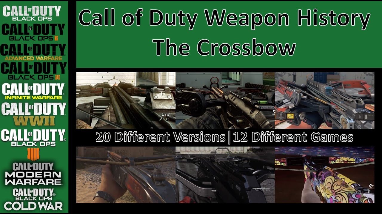 Call of Duty Weapon History - The Crossbow