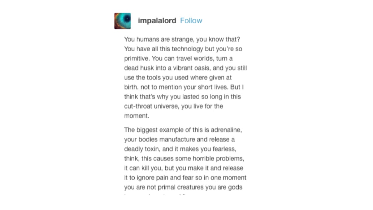 Humans Are Space Orcs 