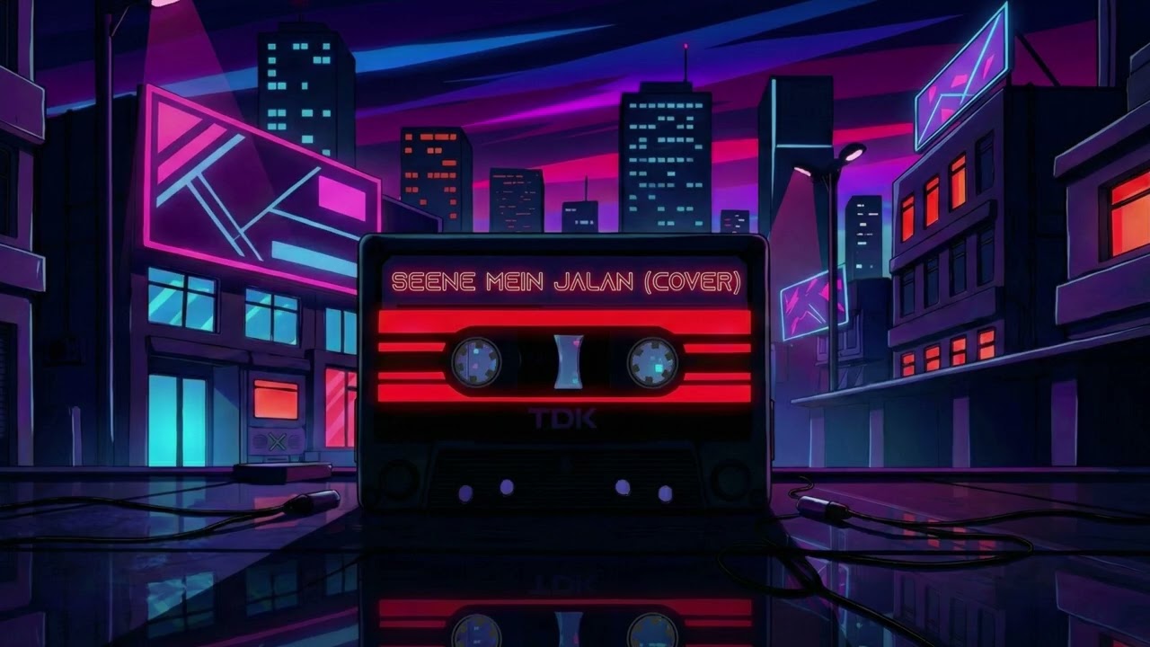 Seene Mein Jalan | (Neon Noir Reimagining) | Minimalist Darkwave