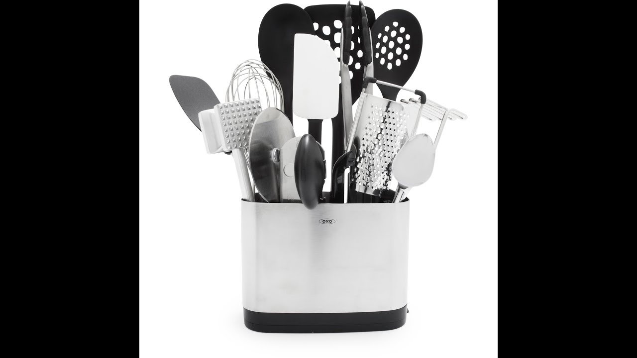 OXO&reg; SteeL&trade; 15-Piece Everyday Kitchen Tool Set