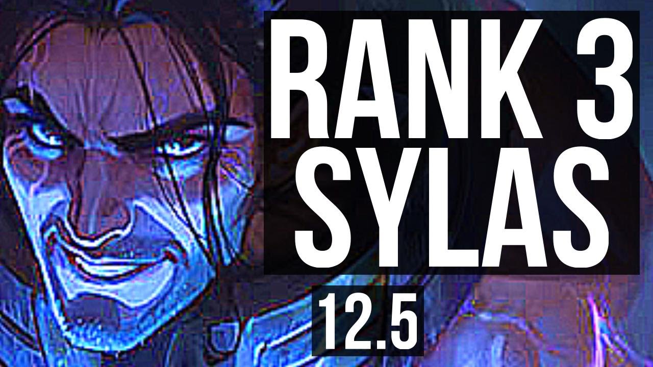 SYLAS vs ZED (MID) | Rank 3 Sylas, 70% winrate, Legendary, 15/4/12 | TR Grandmaster | 12.5