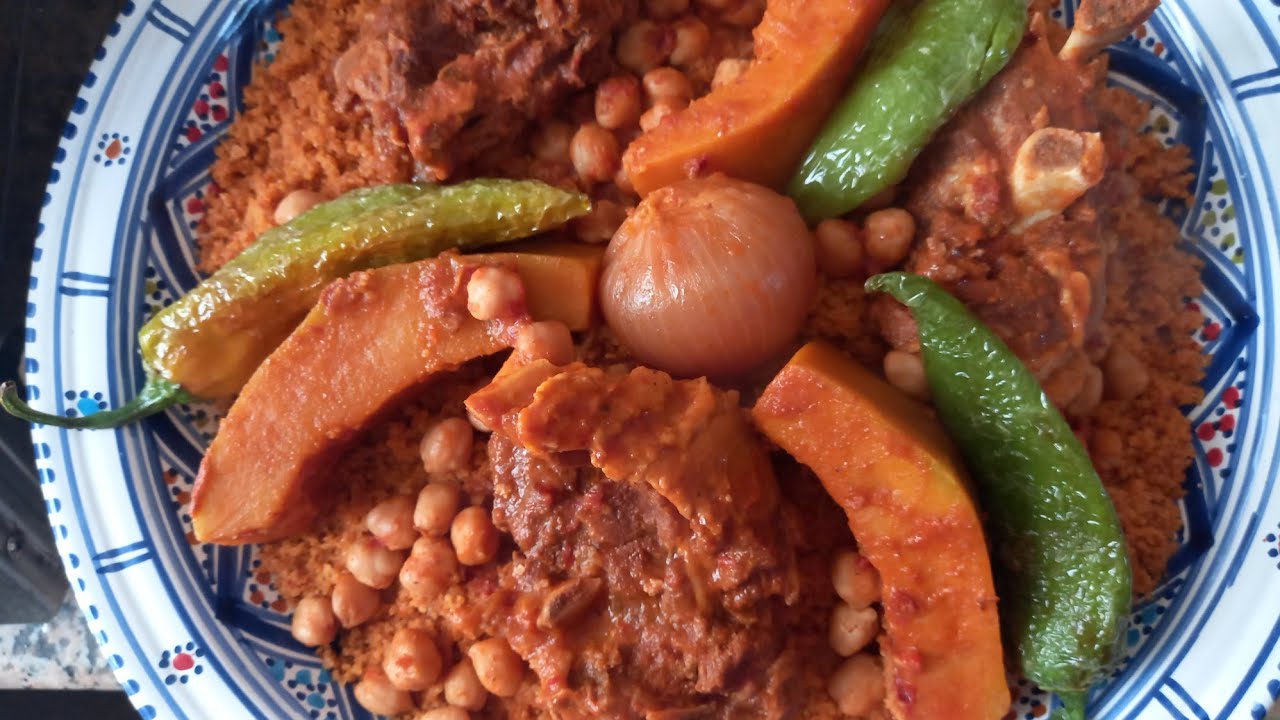 Kouskous Tunisien أسرع وابن كسكسي صحي للمبتدئات
