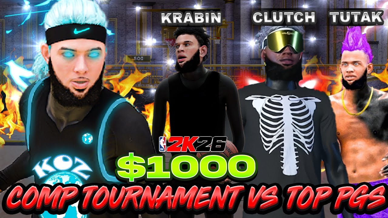 I TOOK DOWN ALL THE BEST GUARDS IN THIS COMP 2K26 TOURNEY!! #1 BEST GUARD BUILD AND JUMPSHOT!
