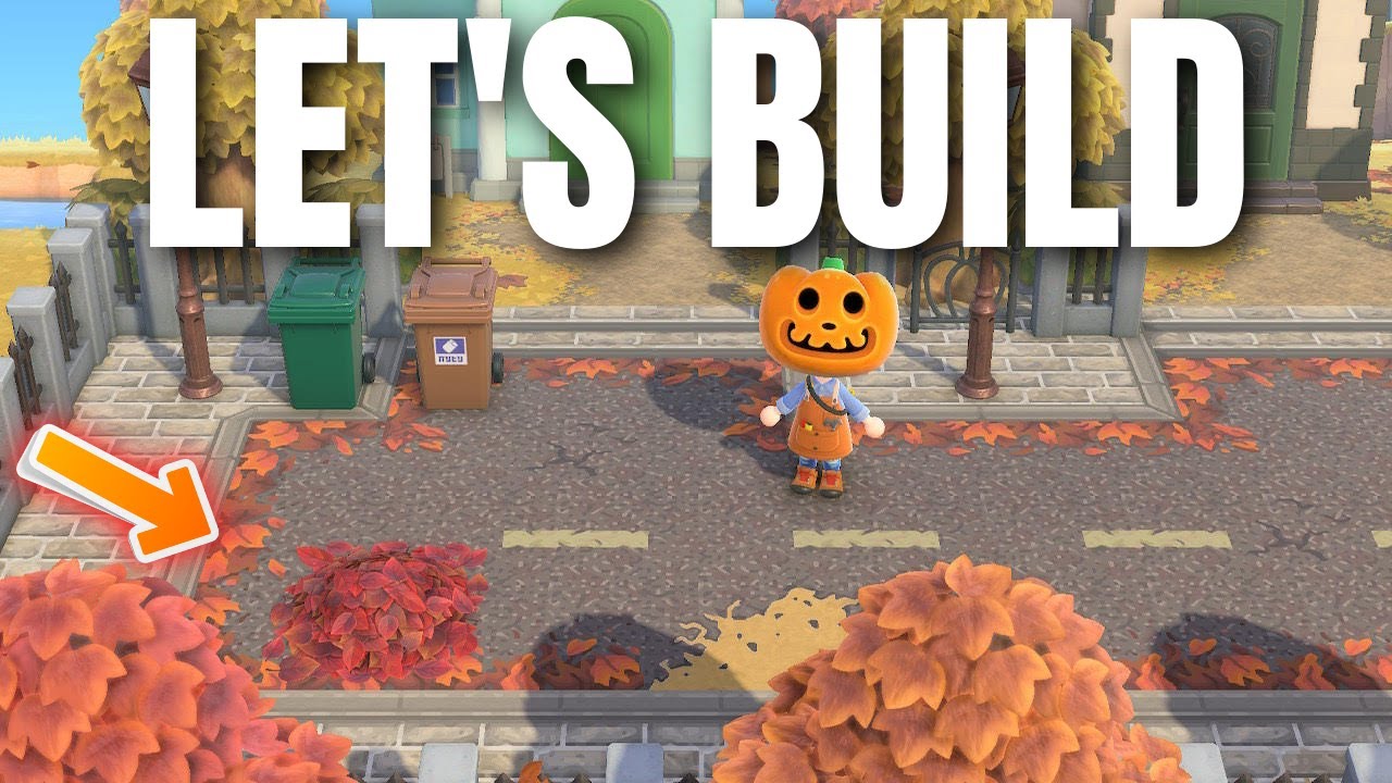 🔴 Adding Fall Leaves To My Roads! | Halloween ACNH Island | NintenTalk