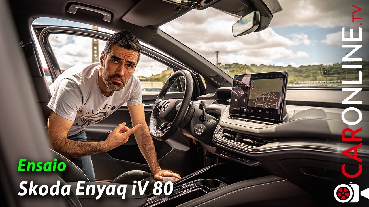 Skoda Enyaq Talvez Seja o MELHOR SUV Electrico do Mercado!? [Review Portugal]