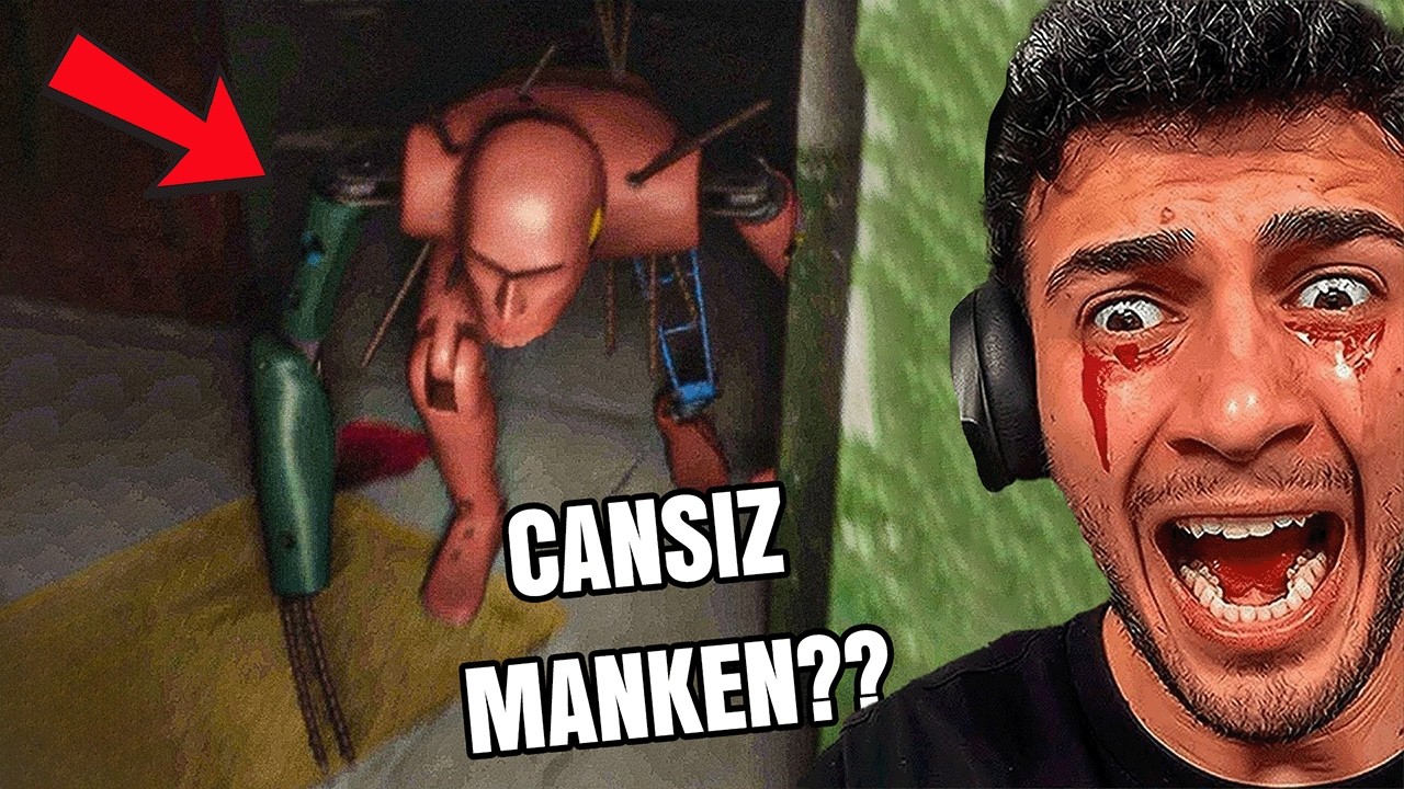 KATİL MANKENLERLE TERK EDİLMİŞ FABRİKADA KALDIM! | DIMMED LIGHT