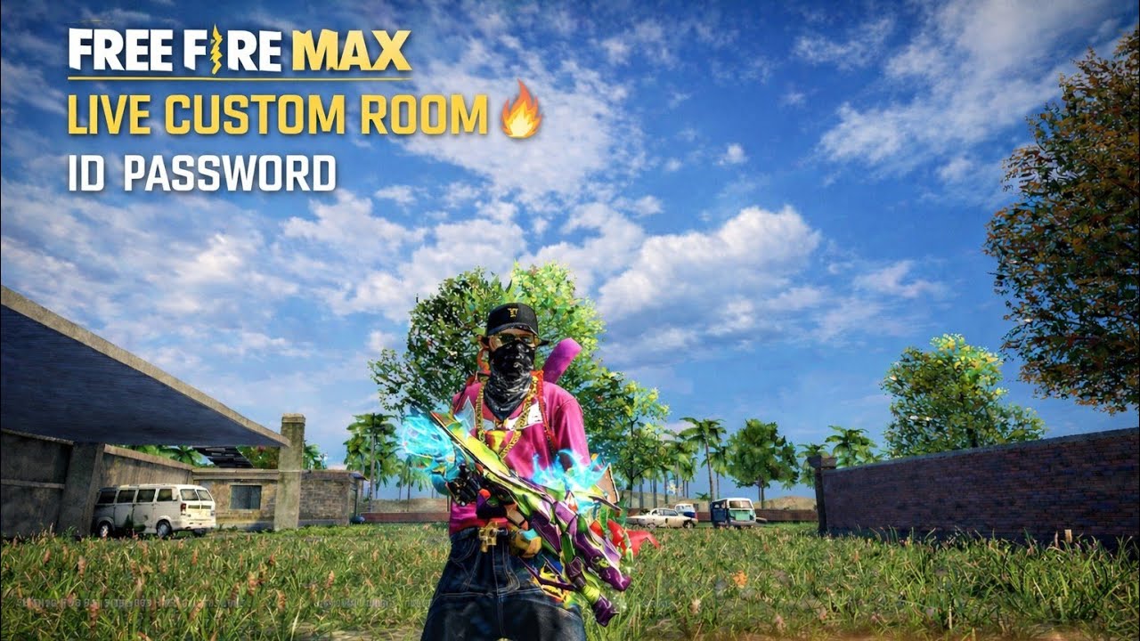 FREE FIRE MAX LIVE CUSTOM ROOM 🔥 ID PASSWORD