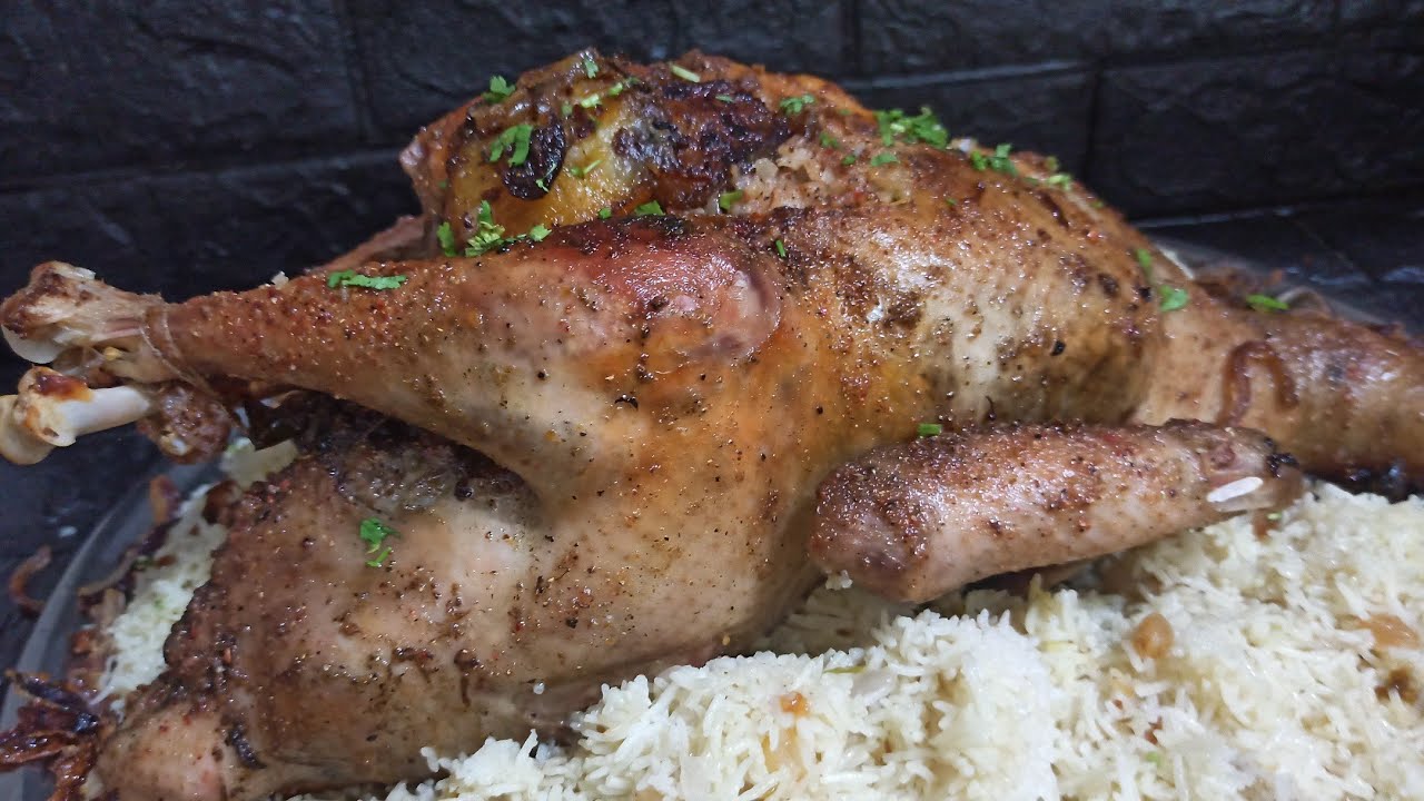 ديك رومي محشي باسهل طريقه بدون تعقيد 🍗