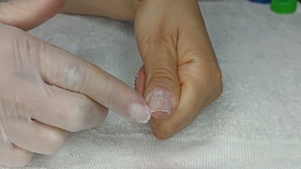 Manicura Rusa tradicional sin drill / aprende a hacerla en seco con lima.