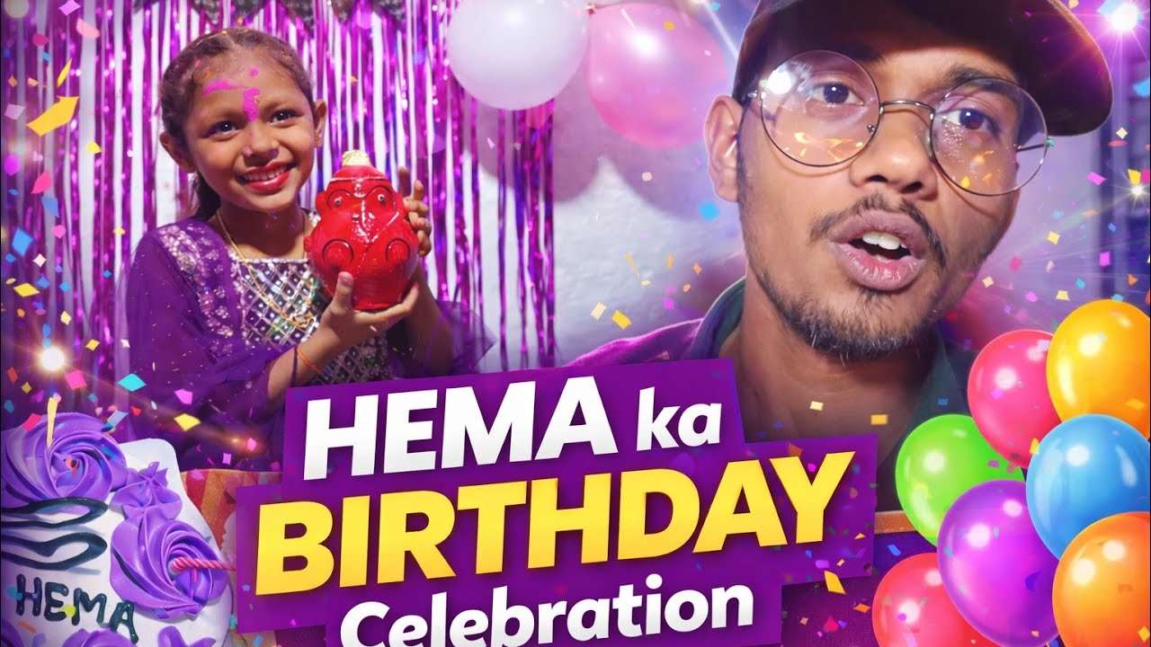 Hema Ka Birthday Celebration 🎉 | Full Masti & Cake Cutting Vlog