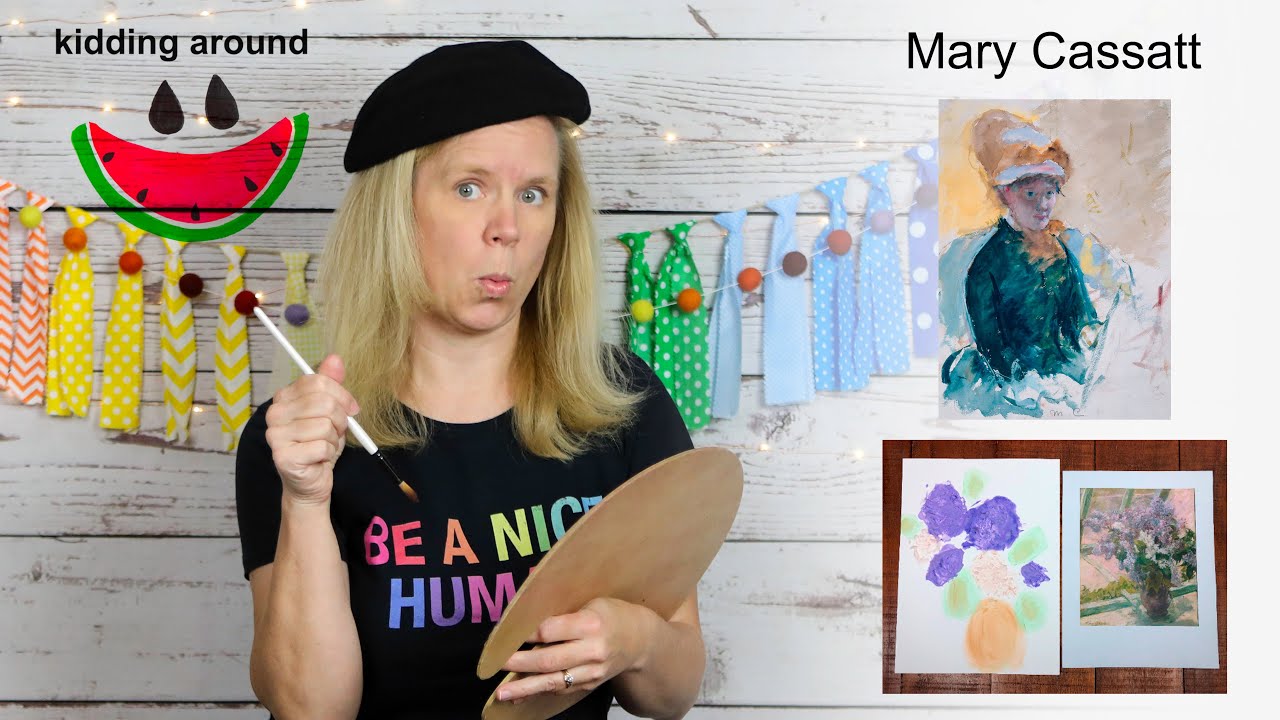 Learn about Mary Cassatt and Impressionism in this Masterpiece Monday lesson from Kidding Around!
