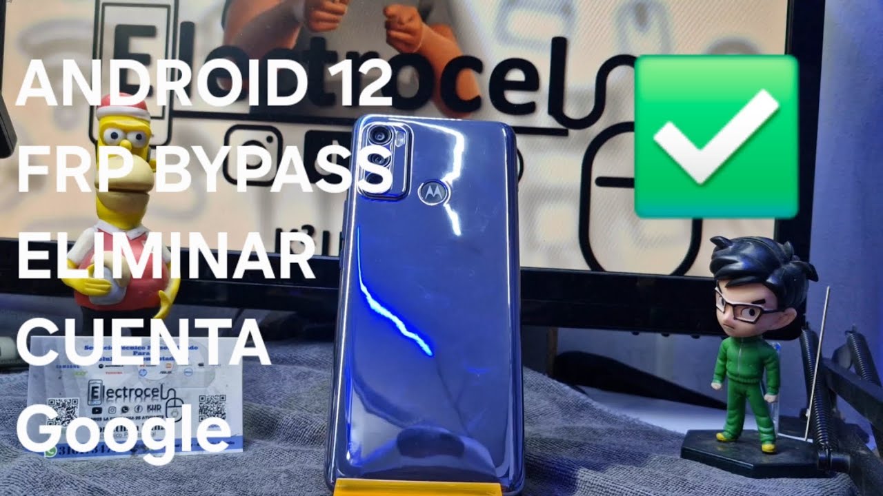 Como Eliminar cuenta Google Moto G60 - G60s / FRP bypass Android 12 / último Parche de seguridad