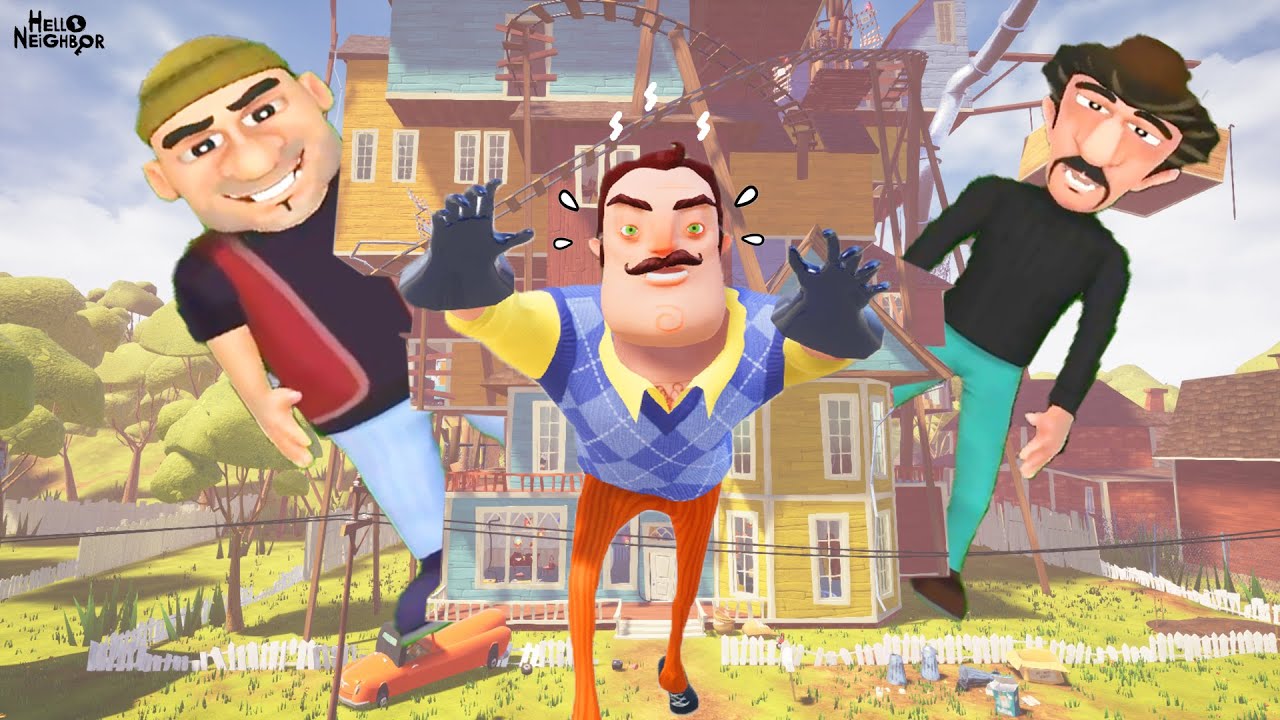 HIRSIZ BÜCÜRÜK PATRON WİLSON'I YAKALADI  😱 Hello Neighbor Mod