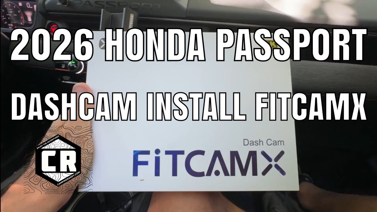 FitCamX 2026 Honda Passport Install