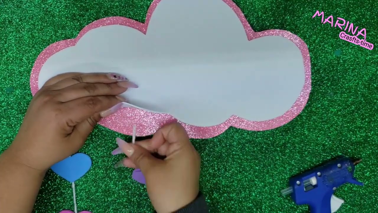Decoración de nube/decoracion para habitación. #nube#decoración
