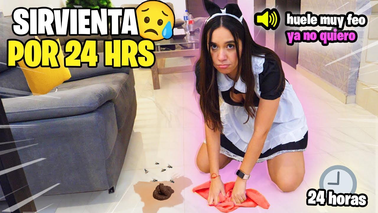 Mi NOVIA es MI SIRVIENTA por 24 HORAS... 🤣 😭