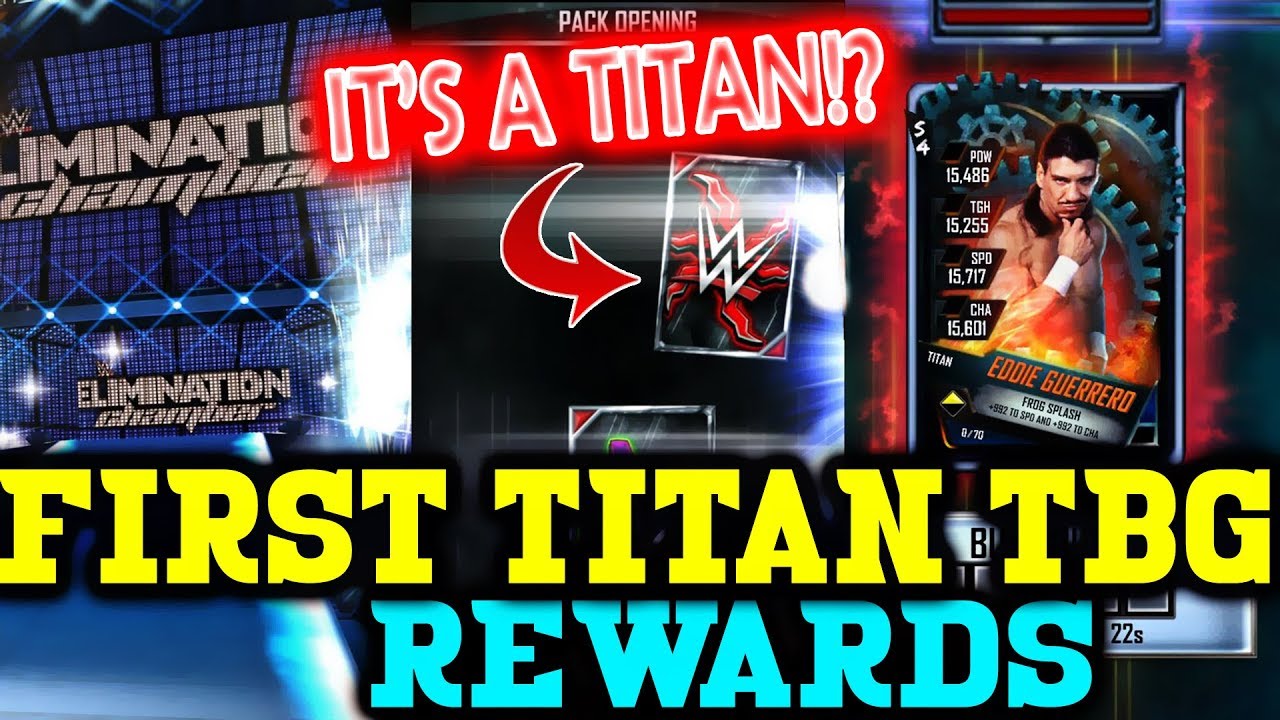 WWE Supercard #120 [RUS] First Titan TBG Rewards; I'ts a Titan card?!