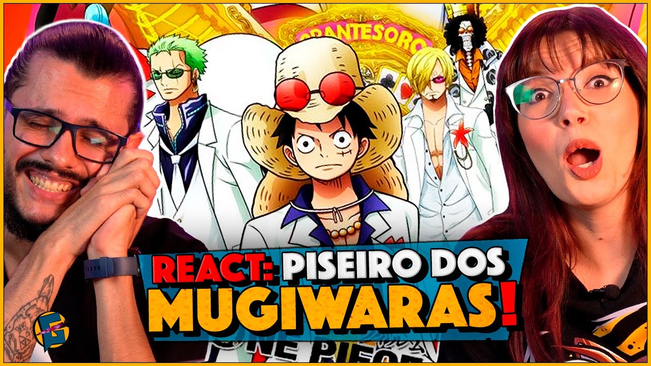 VICTOR e ANA ouvem PISEIRO DOS MUGIWARAS de @VitchBeats !