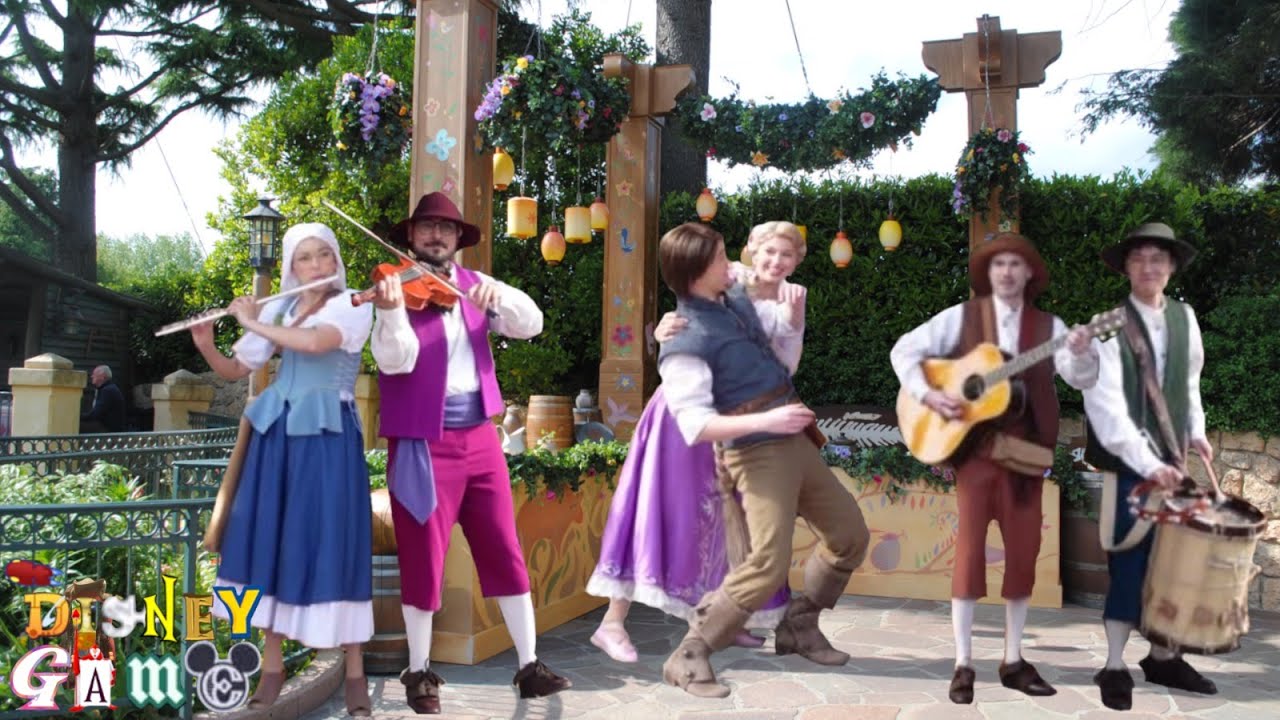 Rapunzel and Flynn Musical Meet Up - Disney Music Festival - Disneyland Paris 2025