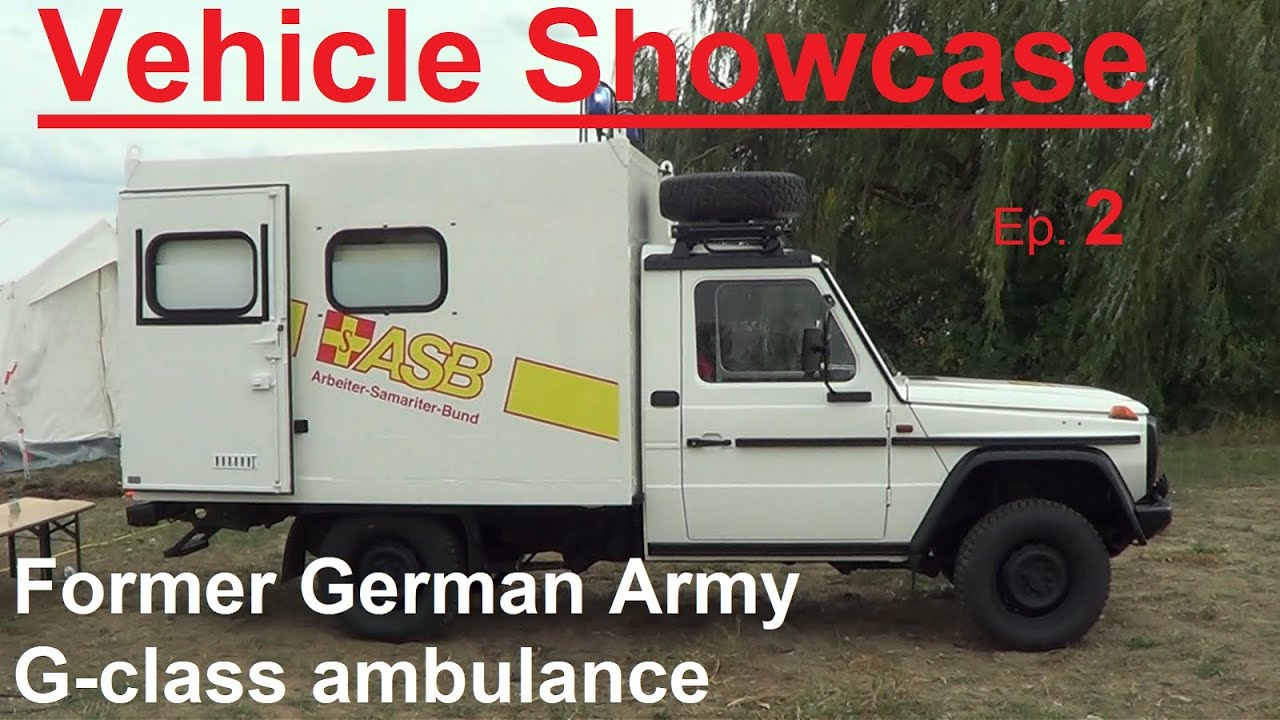 Former German Army Mercedes G-class Ambulance - Vehicle Showcase #2 [8.2018]