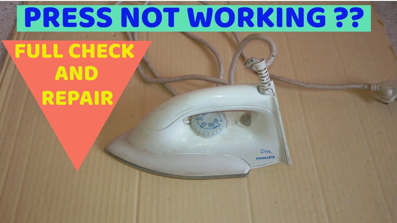 Why Your Electric Iron Stopped Working and How to Fix It