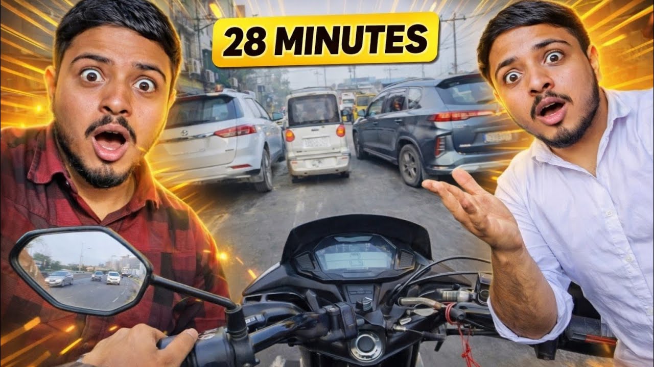 COLLEGE Se Aate Waqt 😱 | 28 Minutes NON-STOP Moto Vlog | CountVerse7 Journey 
