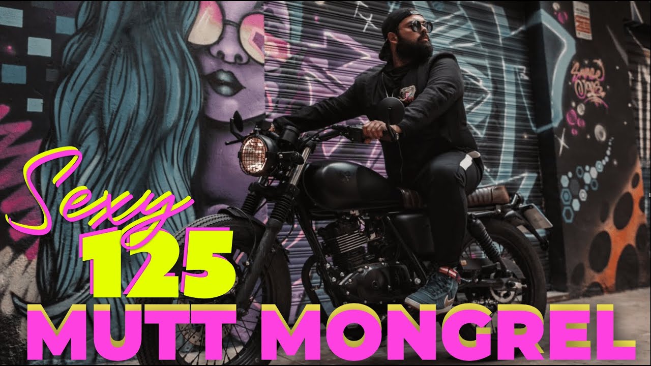 LA PRUEBA DEFINITIVA , MUTT MONGREL LA SEXY CAFE RACER 125LA MOTO DE PEAKY BLINDERS AHORA DISPONIBLE