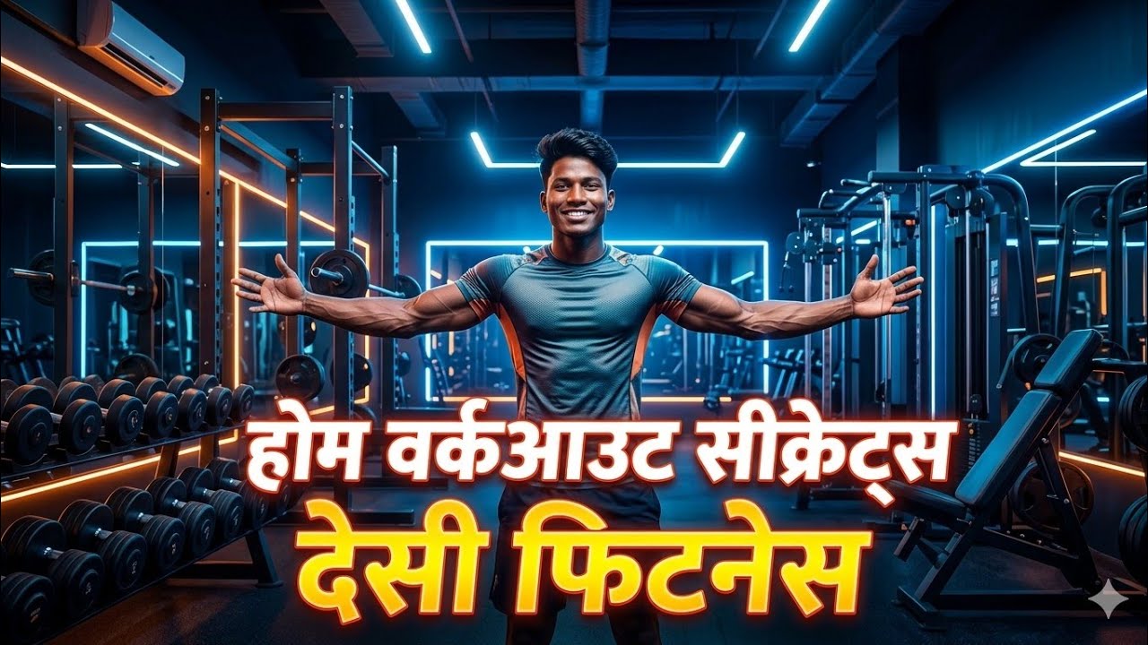 बिना gym जाए मात्र 30 दिनों में बॉडी तैयार✅। [YouTube video 💪#viral #hardworkworks #desihomegym 