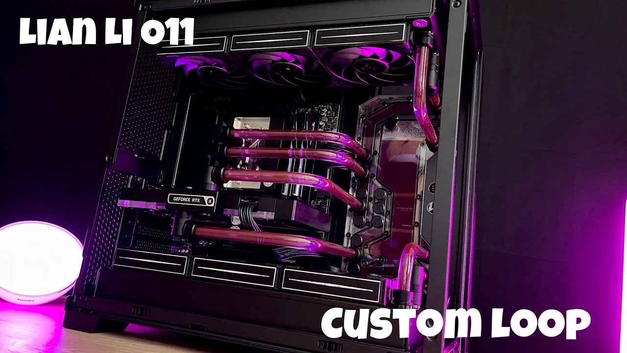 Lian Li O11 Dream Build (RTX 4080 Super, Ryzen 7800x3D, EKWB custom loop)