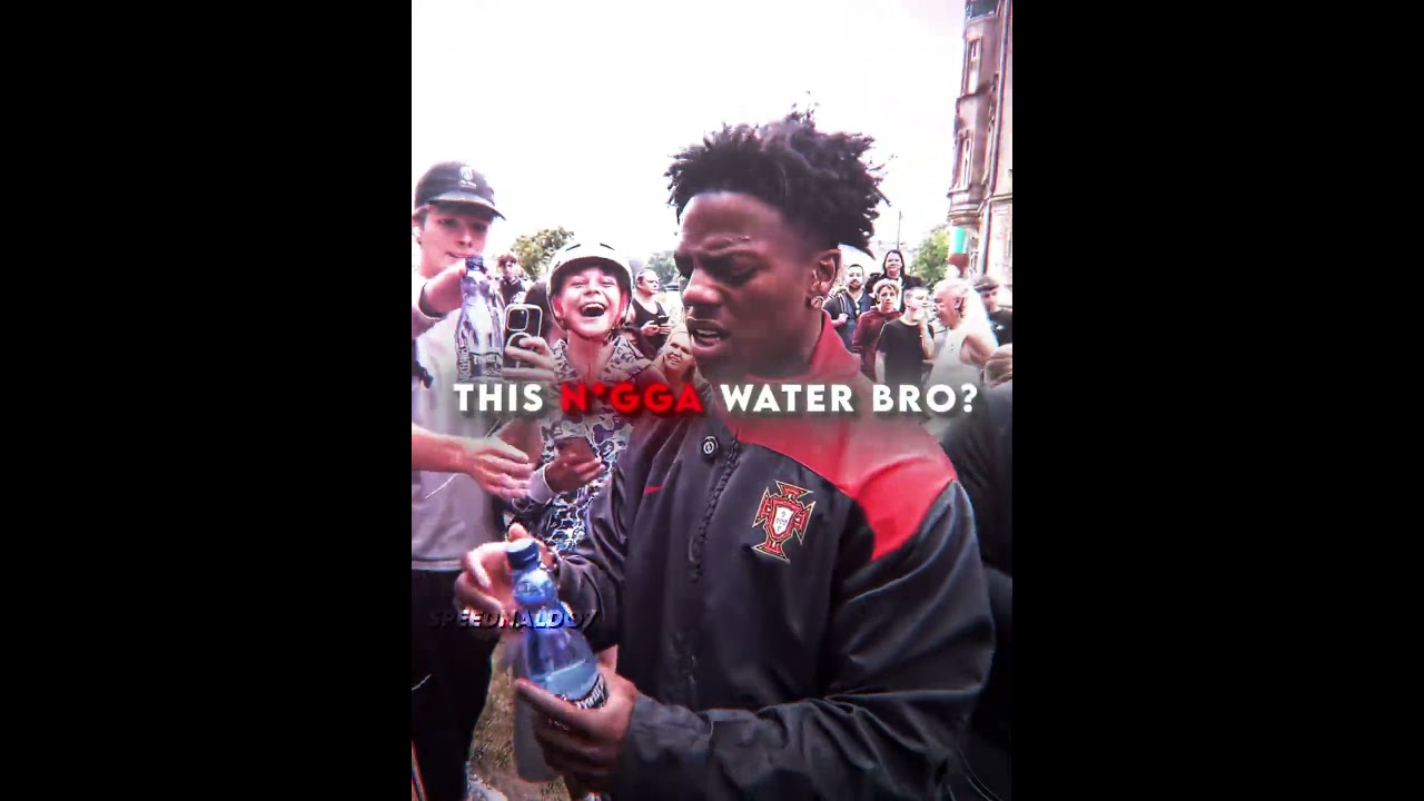 iShowSpeed Feels Insulted By This Water 💔
