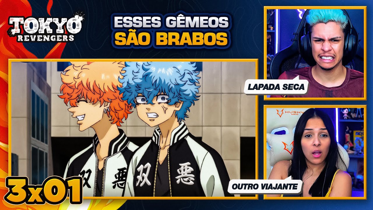 Tokyo Revengers 3T - EP 01 | [React em Casal] 🔥