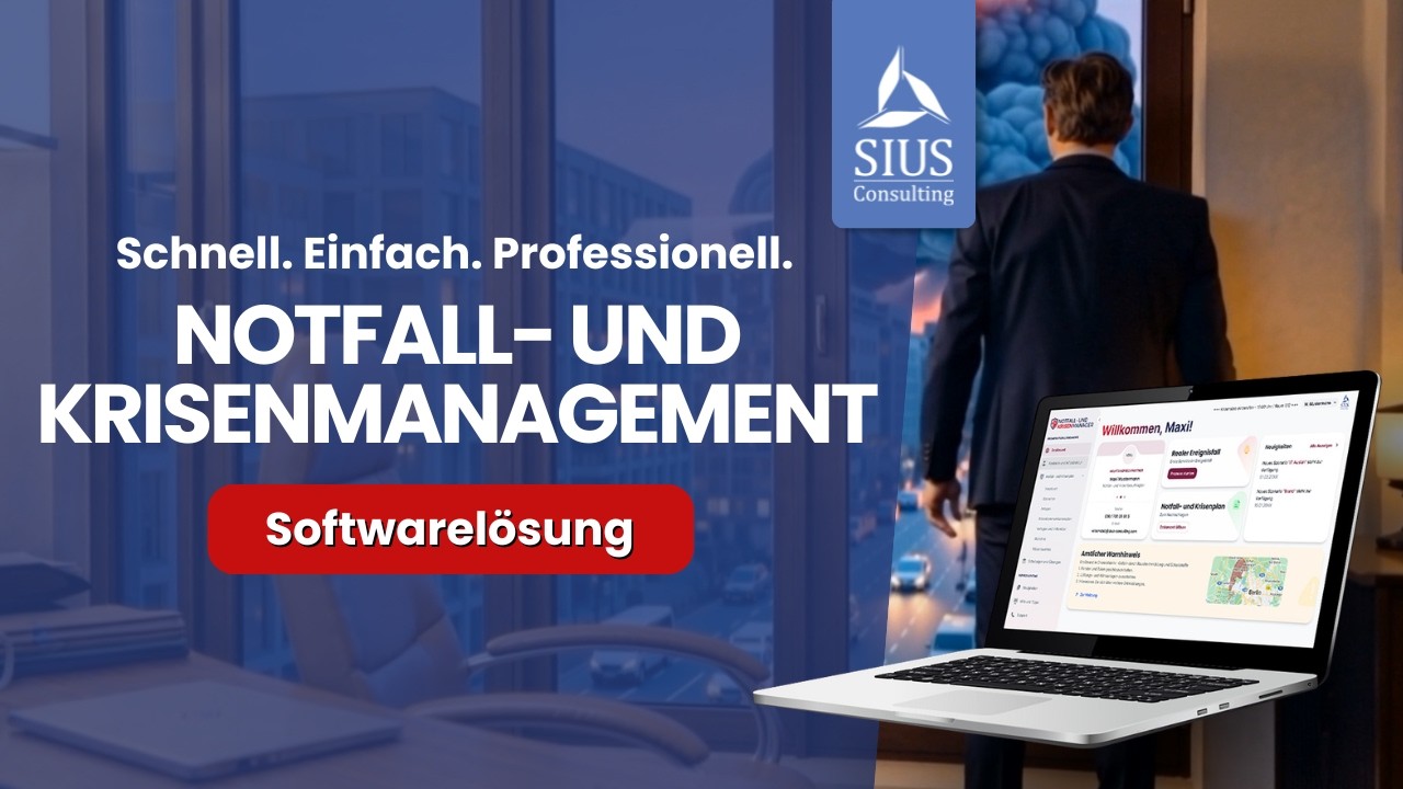 Software für betriebliches Notfall- und Krisenmanagement | SIUS Consulting