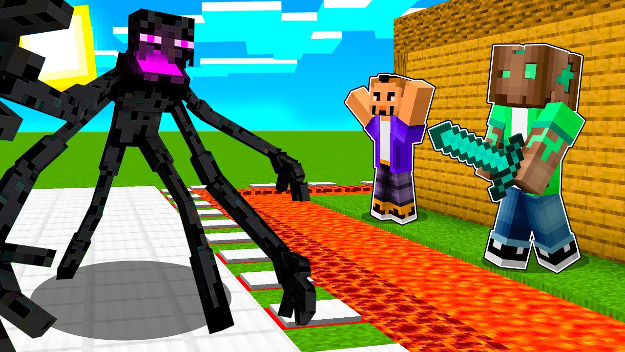 Enderman Mutante VS La Casa Más Segura de Minecraft