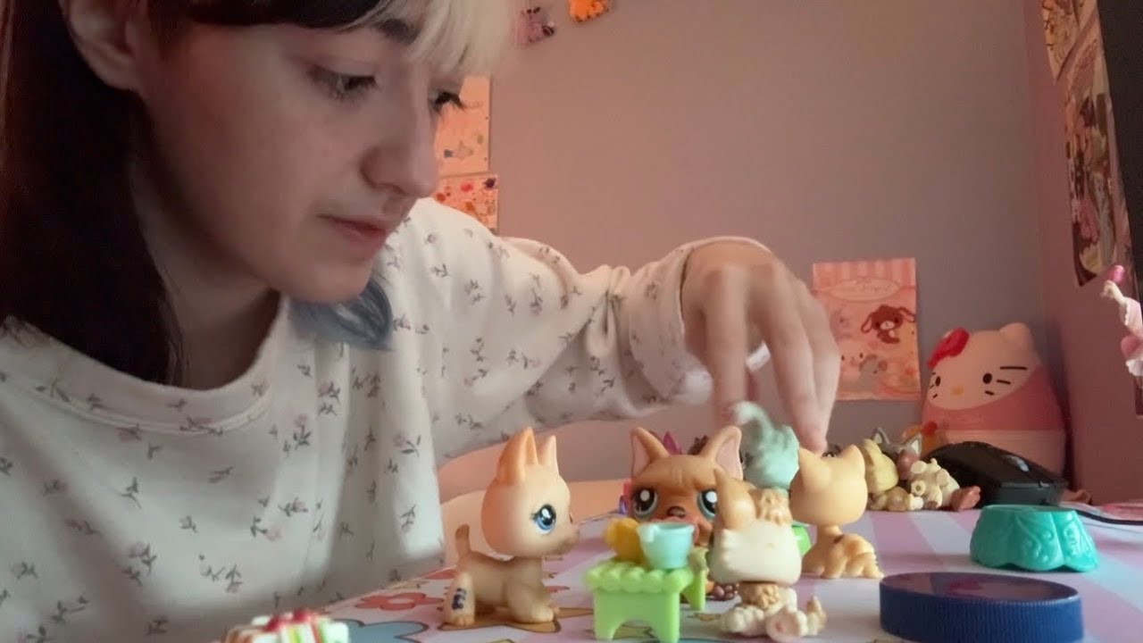 ASMR play LPS with me ! Lofi nostalgia