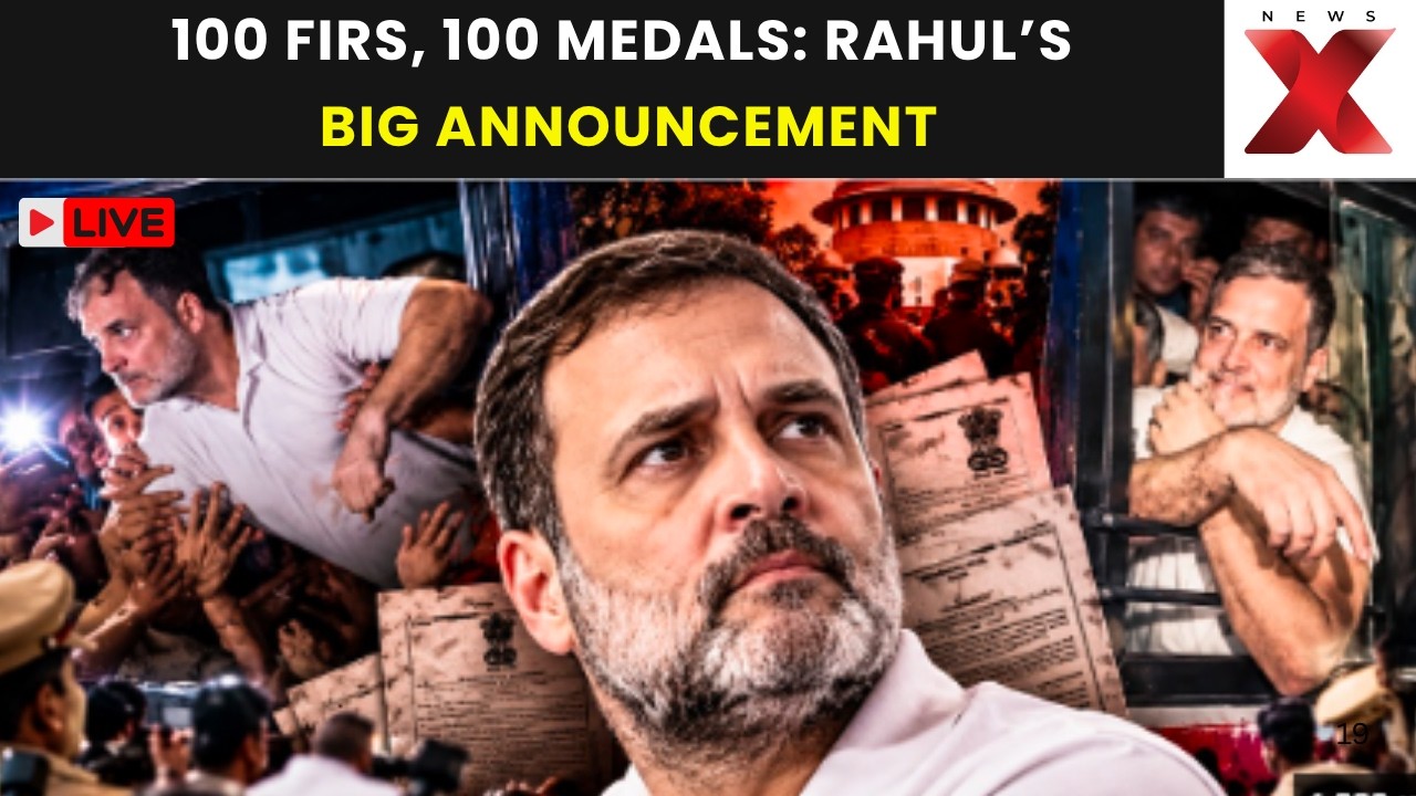 Gyanesh Kumar Resignation LIVE : Rahul Gandhi Demands 100 FIRs, Says Every FIR Should Get A Medal