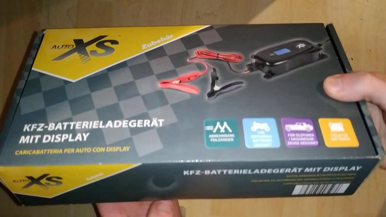 AutoXS Car Battery Charger MD19787 | Aldi | Hofer | Medion AG. | 12V - 5A